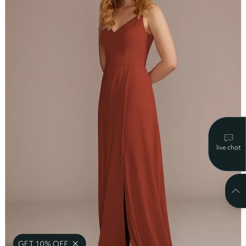 Cinnamon Bridesmaids Dress David’s Bridal